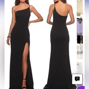 La femme one shoulder gown size 10